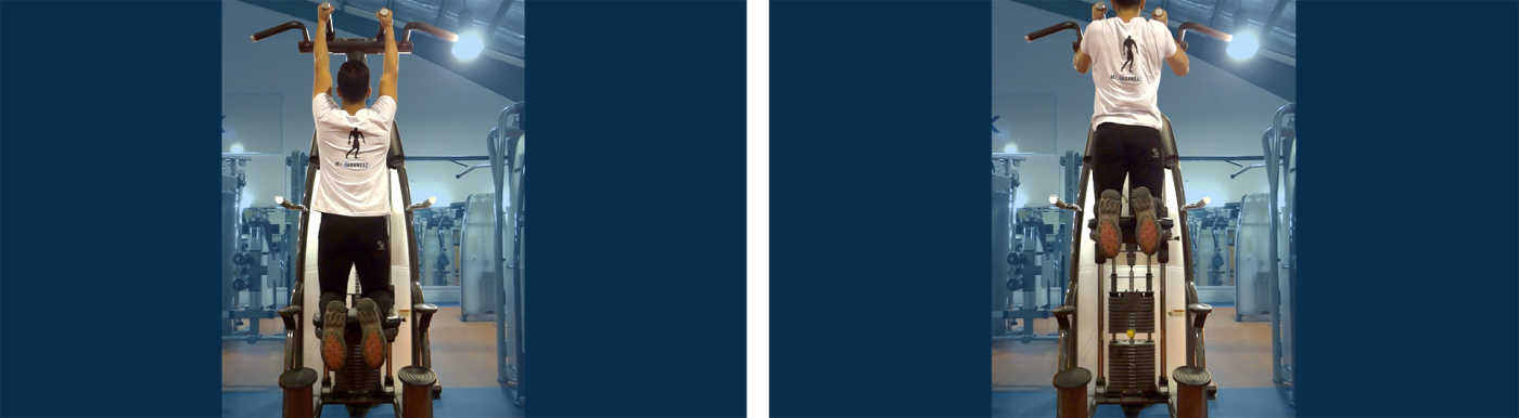 بارفیکس دستگاه دست برعکس